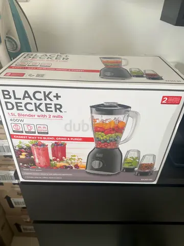 Brand New Black+Decker Blender 1.5L with 2 Grinders
