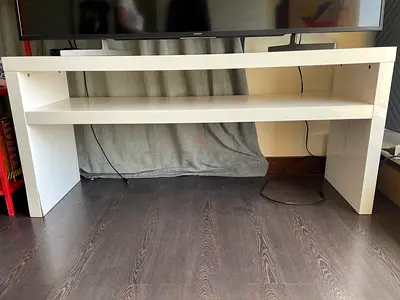 IKEA white TV bench/table (good condition, great price)