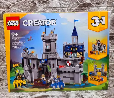LEGO® Creator 3in1 Medieval Horse Knight Castle 31168 (1371 pcs)