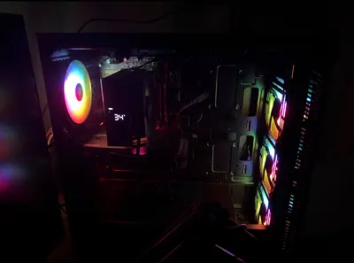 Gaming pc setup