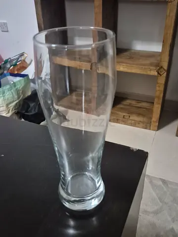 6x half litre glasses