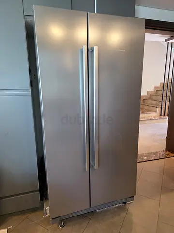 Bosch Side-by-Side Refrigerator - Stainless Steel