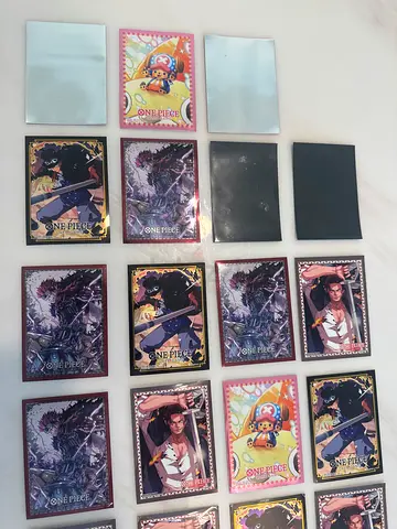 Assorted Anime Character Trading Cards - One Piece  More (20 pcs)