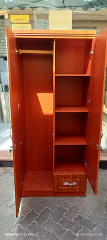 Double door wood cupboard brand new sale