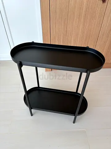Black Ikea plant stand