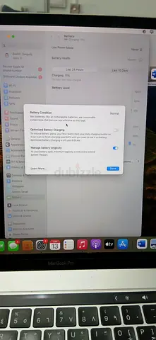 MacBook Pro (Battery Health Normal) - 16-inch,Core i7, 16 GB RAM, 4GB Dedicated graphics