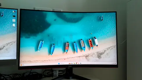 AOC Gaming Monitor with Stand
