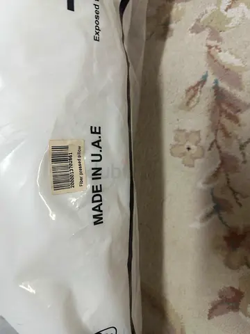 New white packaged bed pillow - Made in UAE