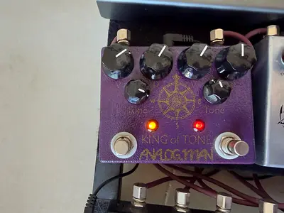 Analog Man King of Tone Overdrive Pedal