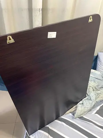Wooden Headboard/Bed Back Panel - Dark Finish