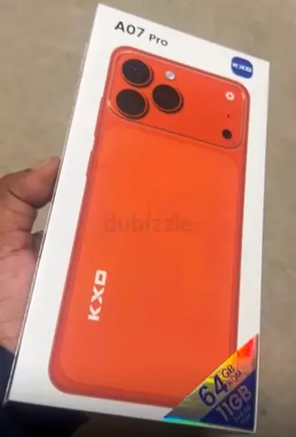 KXD A07 Pro - Brand New Sealed 64GB / 11GB RAM (Orange)