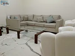 Furnished 3-bedroom apartment with a living room for monthly rent in Al Rawda Ajman in a prime locat