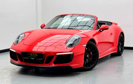 2018 Porsche 911 Carrera GTS Convertible, Full Service History, Excellent Condition, GCC