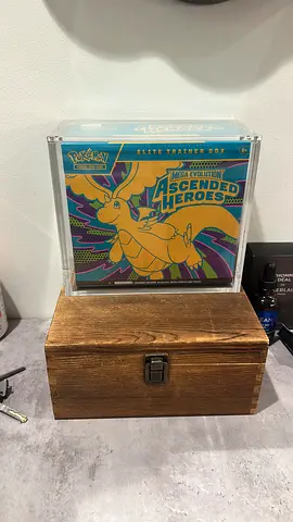 Sealed Ascended Heroes ETB with Acrylic