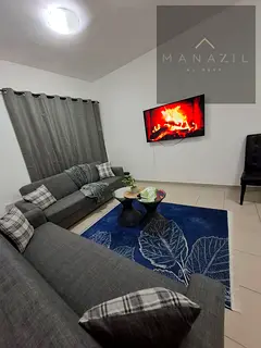 Excellent opportunity, all bills included: furnished one-bedroom apartment with a spacious living r