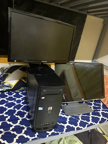 Hp computer and Samsung forsale very good computer
