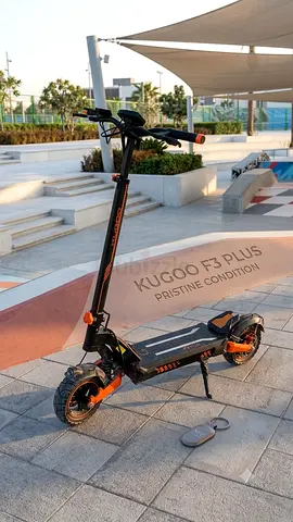 Kugoo F3 Plus Electric Scooter - Pristine Condition, NFC Ignition Tag Included