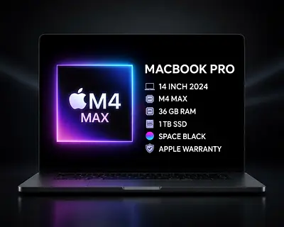 MacBook Pro 14” M4 Max 36GB RAM 1TB SSD Sealed + Apple Warranty