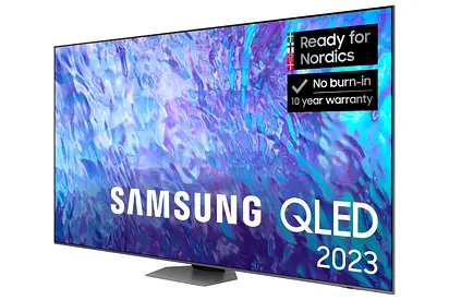 Samsung 98 Smart QLED TV - 4K, 98Q80C