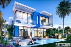 Unfurnished 6 Bedroom Villa for Rent in Santorini, DAMAC Lagoons