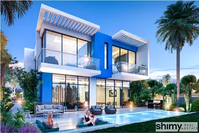 Unfurnished 6 Bedroom Villa for Rent in Santorini, DAMAC Lagoons