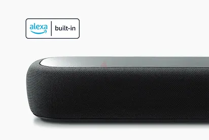 Slim Alexa-enabled Soundbar — Compact Wireless Home Speaker (soundbar only)