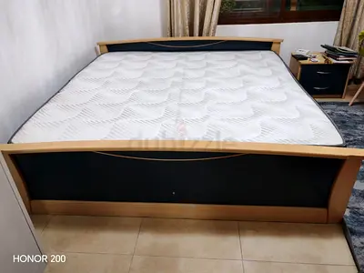 Queen Size Bed  with  Mattress