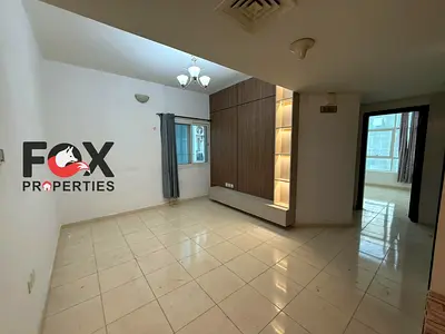 غرفة وصالة للإيجار السنوي في أبراج الأورينت عجمان، 2 حمام، جيم ومسبح مجاني، باركينج مجاني، 30,000 درهم، 4 دفعات، تأمين شيك.
