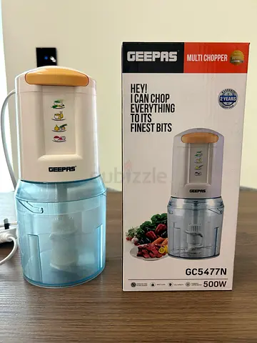 Geepas 500W Multi Chopper / Food Processor - Good Condition