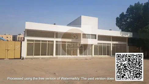 13015 SQ FT PLOT SIZE 6 WAREHOUSES 2 SHOPS PROPERTY FOR SALE BEHIND EMARAT MARKET AJMAN