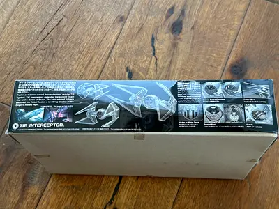 Bandai Star Wars 1/72 Scale TIE Interceptor Plastic Model Kit