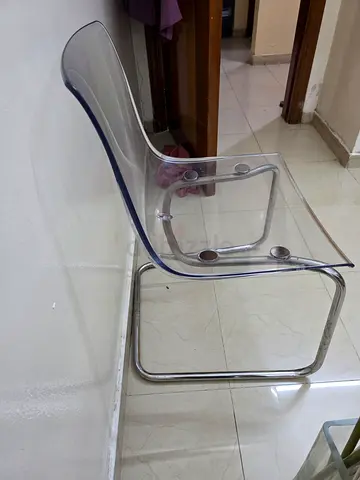Transparent chair