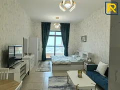 Furnished Studio with Balcony | Excellent Condition | Prime Location I Move-In Ready