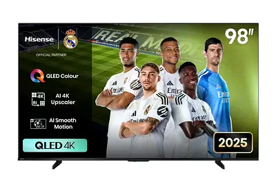 Hisense 98″ Q6Q 4K QLED Smart Television (2025 Model) – 98Q6Q