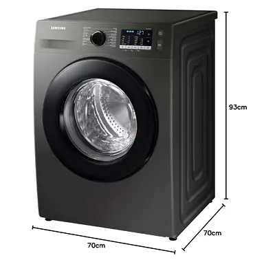 Samsung Front Load Washing Machine - 8kg (Graphite) - Good Condition