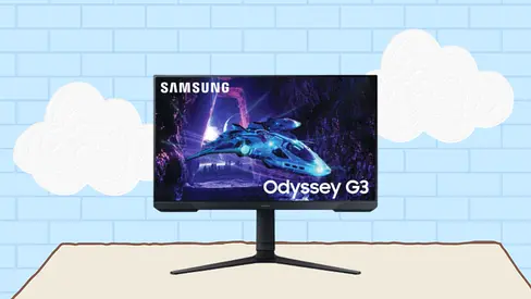 Samsung 24 Inch Odyssey G3 G30D FHD 180Hz Gaming Monitor LS24DG300SLEUX