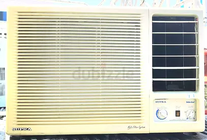 Ac Supra 2ton window almost new for sale piston compressor