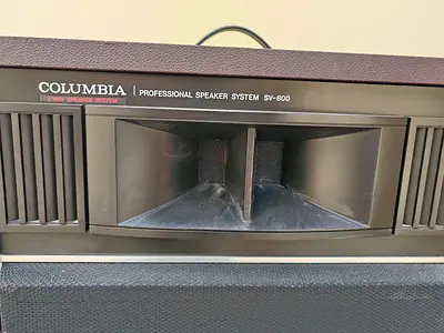 Columbia SV-800 Professional Speaker System (Vintage, Good Condition)