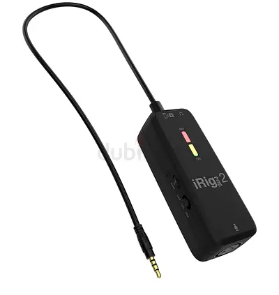 iRig Pre 2 Portable Mic Preamplifier with XLR to 3.5mm Output
