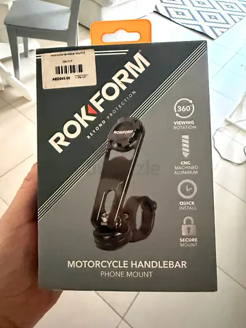 ROKFORM Motorcycle Handlebar Phone Mount – Brand New