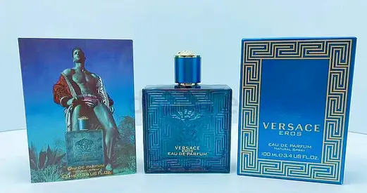 Versace Eros Eau de Parfum 100ml - Blue Bottle With Box