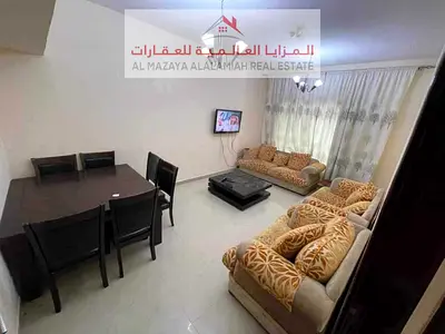 شقة غرفة و صالة مفروشة بالكامل مع بلكونة في التعاون - انترنت - للايجار شهري