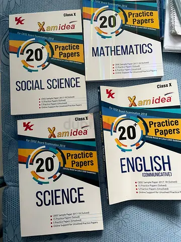 Xam Idea class 10 main subs book