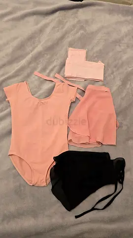 Pink ballet suit for girl 6 years