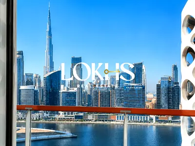 CANAL & BURJ VIEWS | 4 CHEQUES | HIGH FLOOR