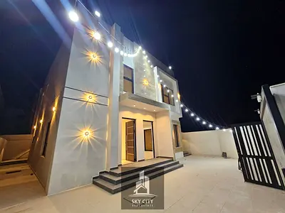 Modern 3-Bedroom Villa for Sale in Al Helio Area. Price includes registration fees.