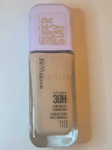 Maybelline Super Stay 30H Lumi-Matte Foundation - Shade 118