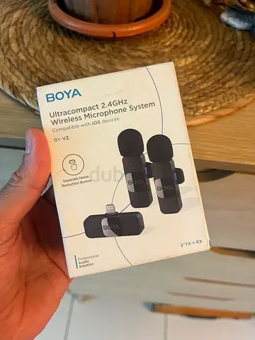 BOYA BY-WM2 Ultra-Compact 2.4GHz Wireless Lavalier Mic System - Used