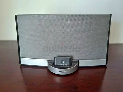 Wired Bose speaker with Bluetooth adapter