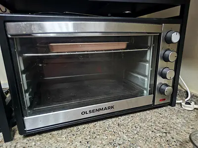 48L Olsenmark Stainless Steel Electric Oven Toaster - Good Working Condition